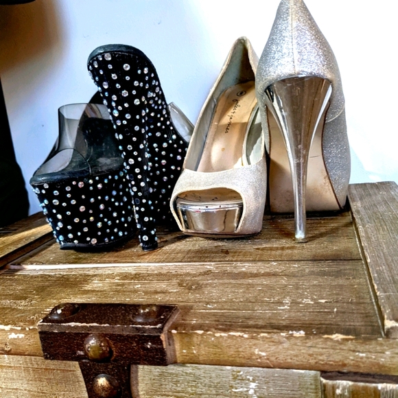 Size 8 & 8.5 stilettos - Picture 1 of 2